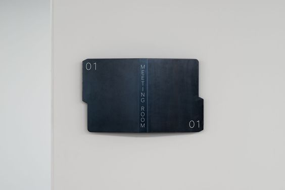 最美办公室牌子标识牌,创意办公室标牌设计