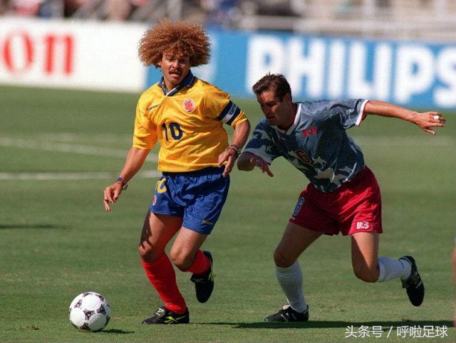 贝克汉姆卡洛斯凌空,长发飘飘拉莫斯