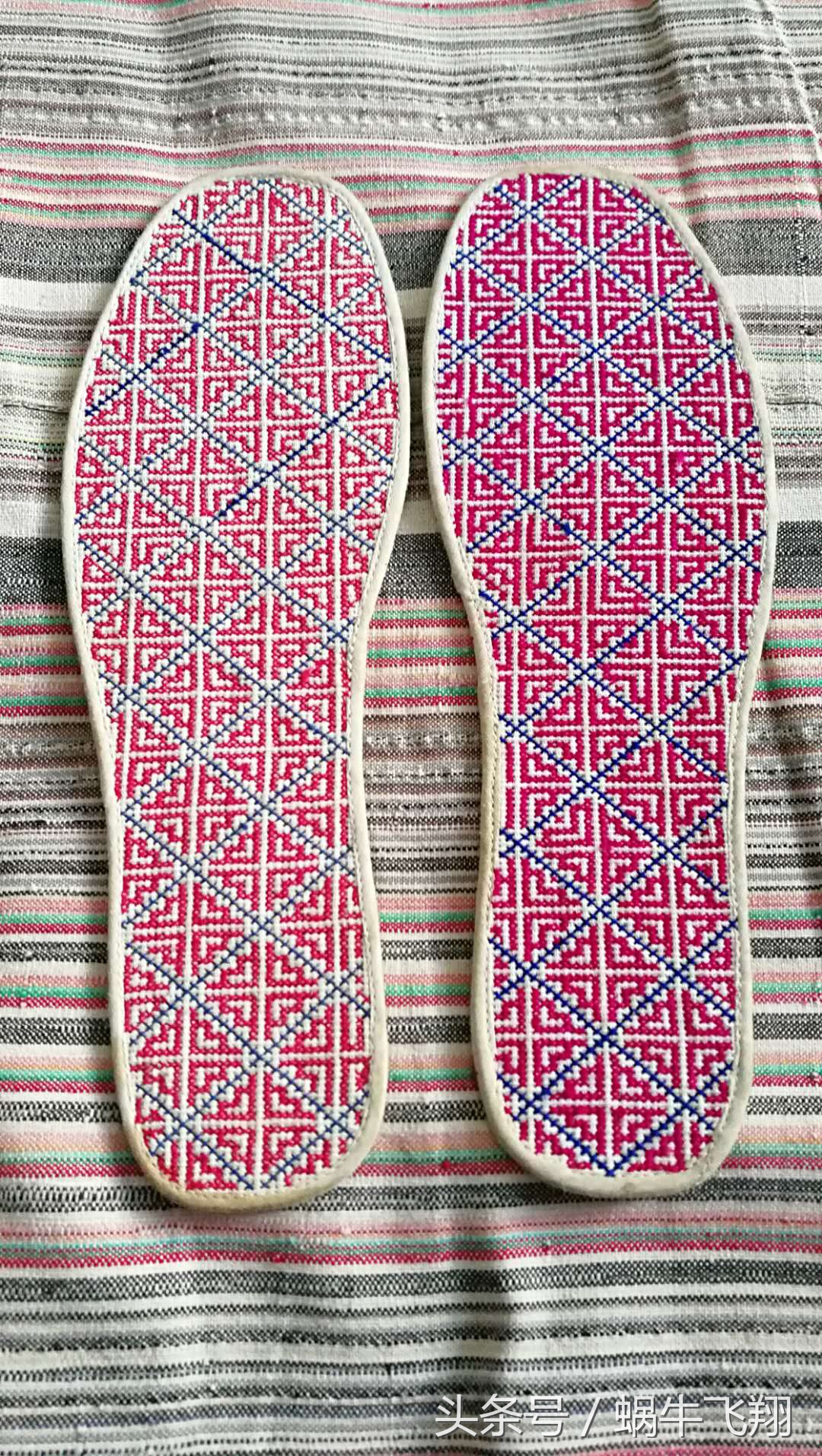 有一种爱叫做妈妈的布鞋,妈妈的鞋垫