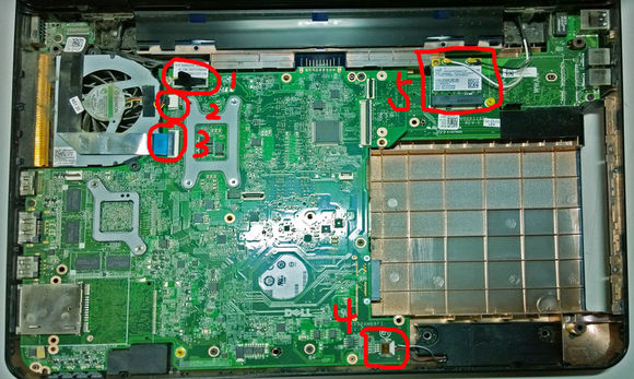 戴尔笔记本n4120怎么拆机,delln4010拆机
