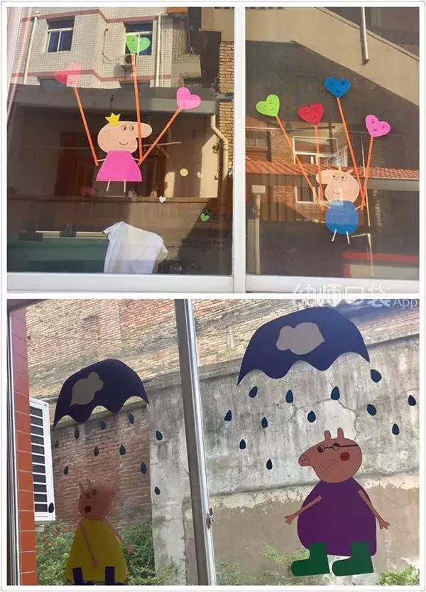 美出天际!幼儿园用小黄人、小猪佩琦、哆啦A梦、米奇做环境