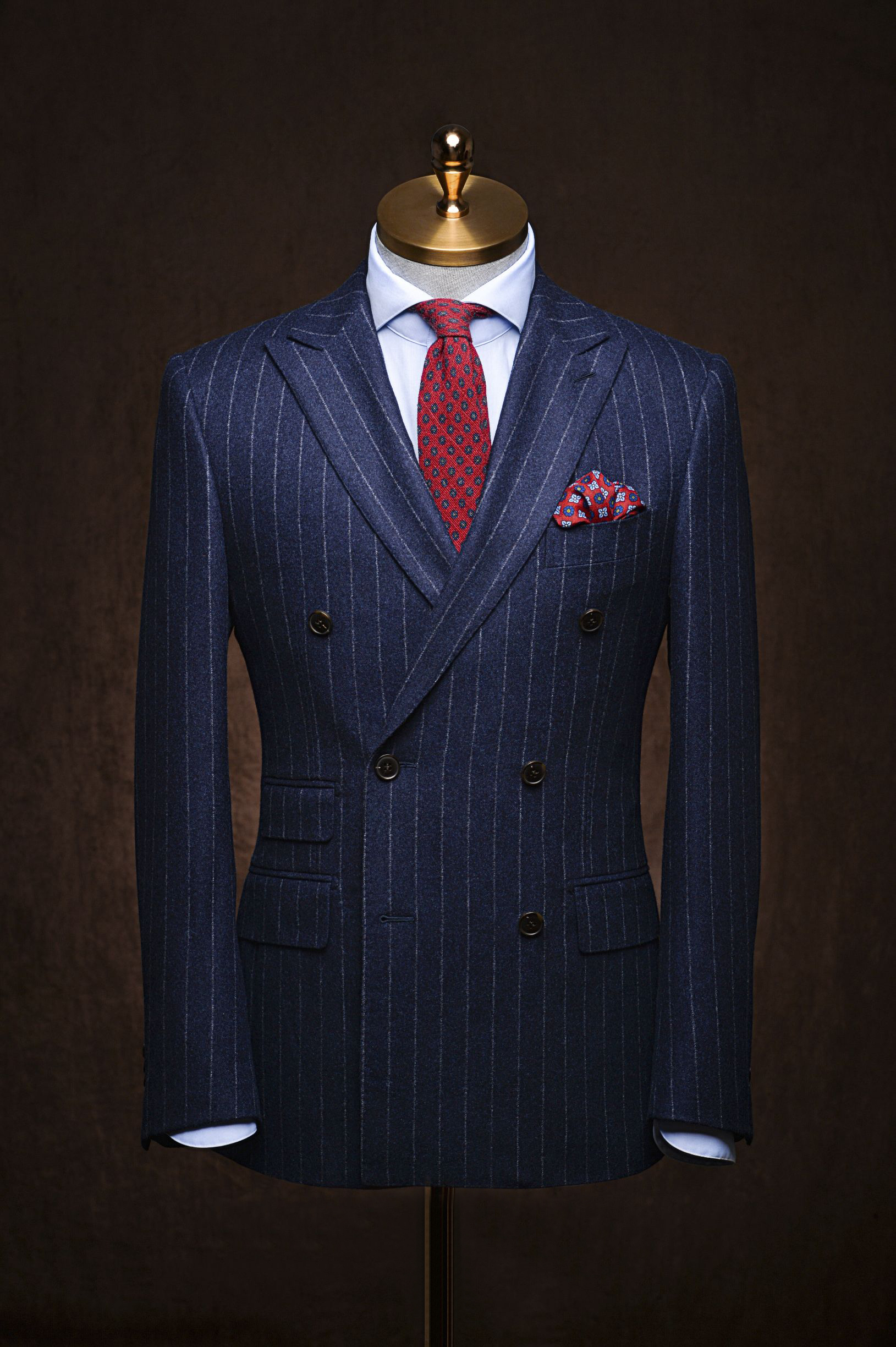 高级西服的定制流程,定制西服领子怎么选