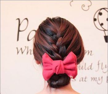 12-15岁大童编发鱼尾辫,简单时尚的鱼尾辫编发