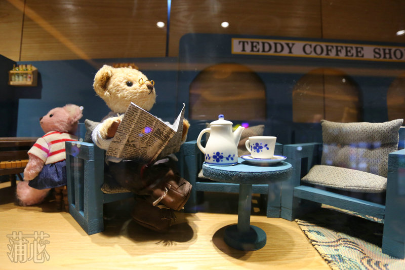 爱上泰迪熊，去TeddyCoffee下午茶约吗？