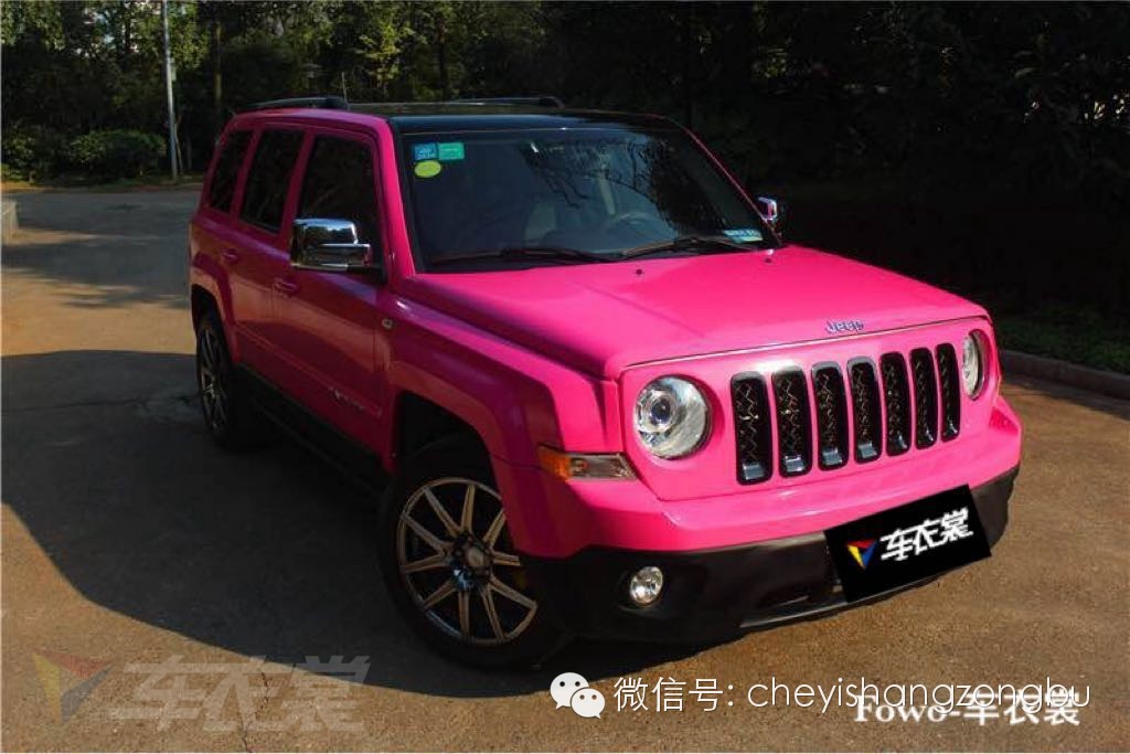 jeep大指挥官全身贴膜,吉普大指挥官外观贴膜案例
