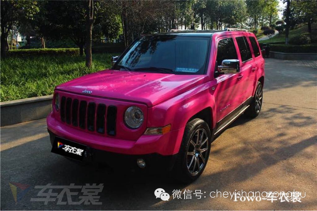 jeep大指挥官全身贴膜,吉普大指挥官外观贴膜案例