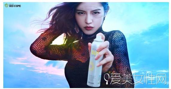 网红美白防晒喷雾,网红防晒喷雾