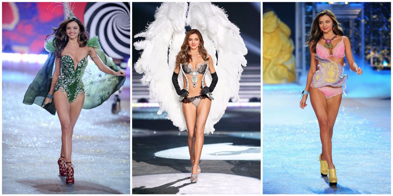 米兰达可儿最经典维密秀走秀视频,2017米兰达可儿维密秀经典造型