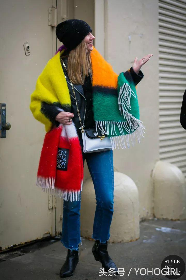 冬天一定要学的五种围巾,冬天一定要学会的十种围巾