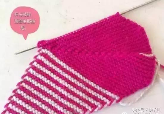 毛线拖鞋无后跟棒针编织全过程,棒针织毛线拖鞋花样图案大全