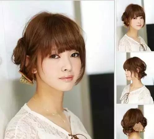 齐刘海直发编发怎么扎简单好看,甜酷编发齐刘海怎么扎