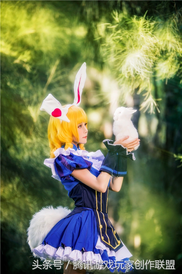 妲己cosplay爱丽丝,cosplay妲己爱丽丝梦游仙境