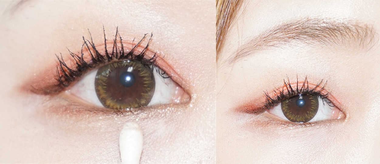 眼妆夕阳珊瑚色,杏珊瑚色眼妆