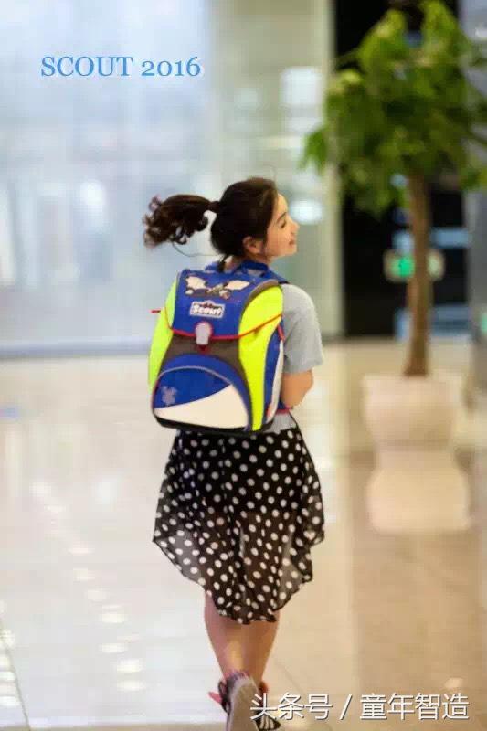 德国Scout书包！不压弯孩子脊椎的书包才是真正的好书包！