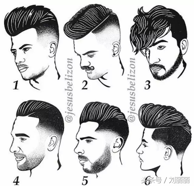 推荐男士十大发型,中年男士白发多剪什么发型好