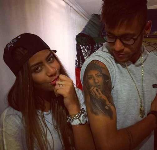 内马尔妹控是真的吗,足坛第一妹控