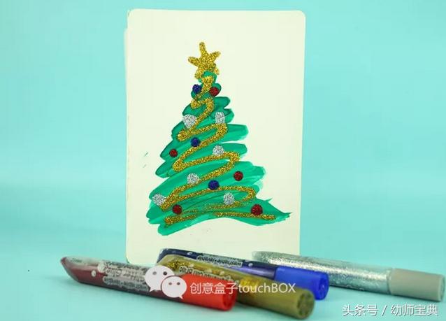 很简单的节日贺卡你学会了吗,节日贺卡简单易学