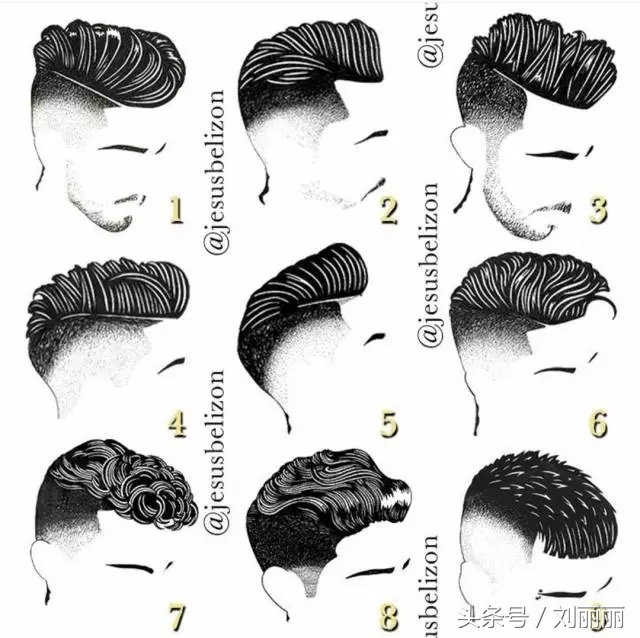 推荐男士十大发型,中年男士白发多剪什么发型好