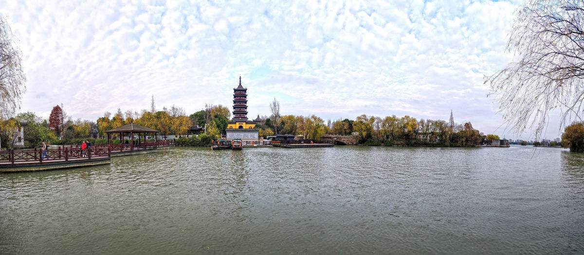 烟雨迷蒙嘉兴南湖,印象江南嘉兴