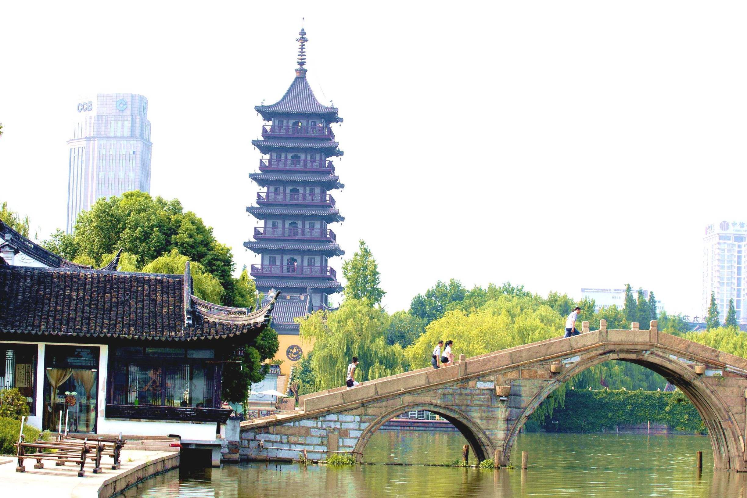 烟雨迷蒙嘉兴南湖,印象江南嘉兴