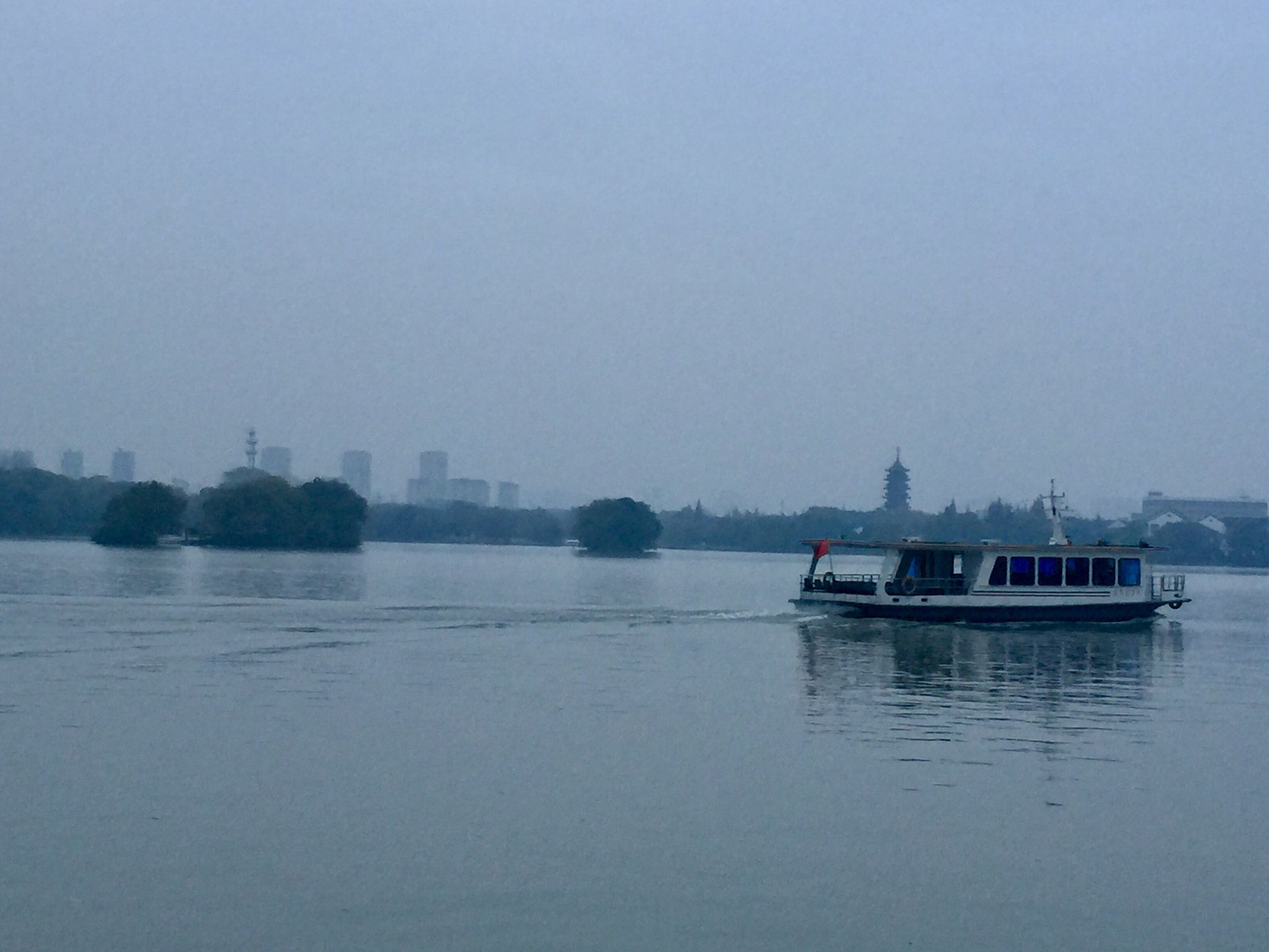 烟雨迷蒙嘉兴南湖,印象江南嘉兴