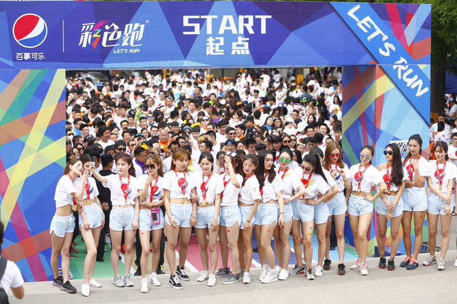 百事可乐西安不夜城活动,百事可乐西安唱歌