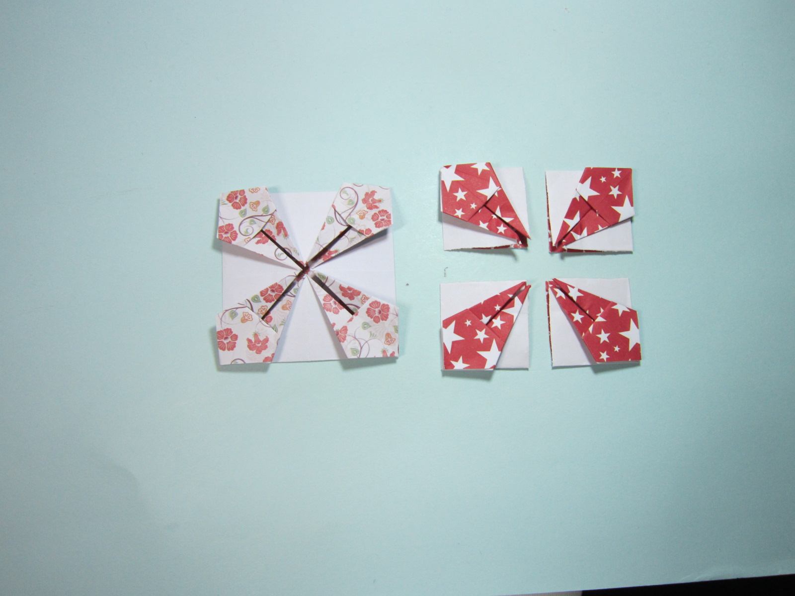 花篮折纸的折法,小花篮折纸手工制作步骤书面解说