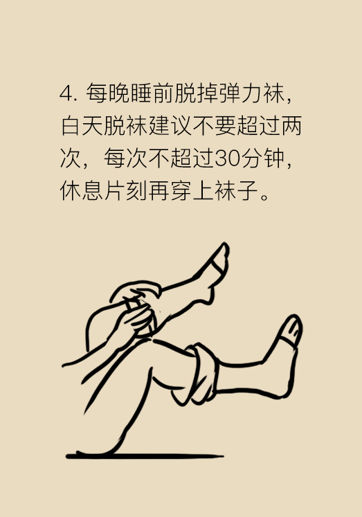 下肢血栓穿弹力袜的注意事项,下肢血栓穿的医用弹力袜怎么选
