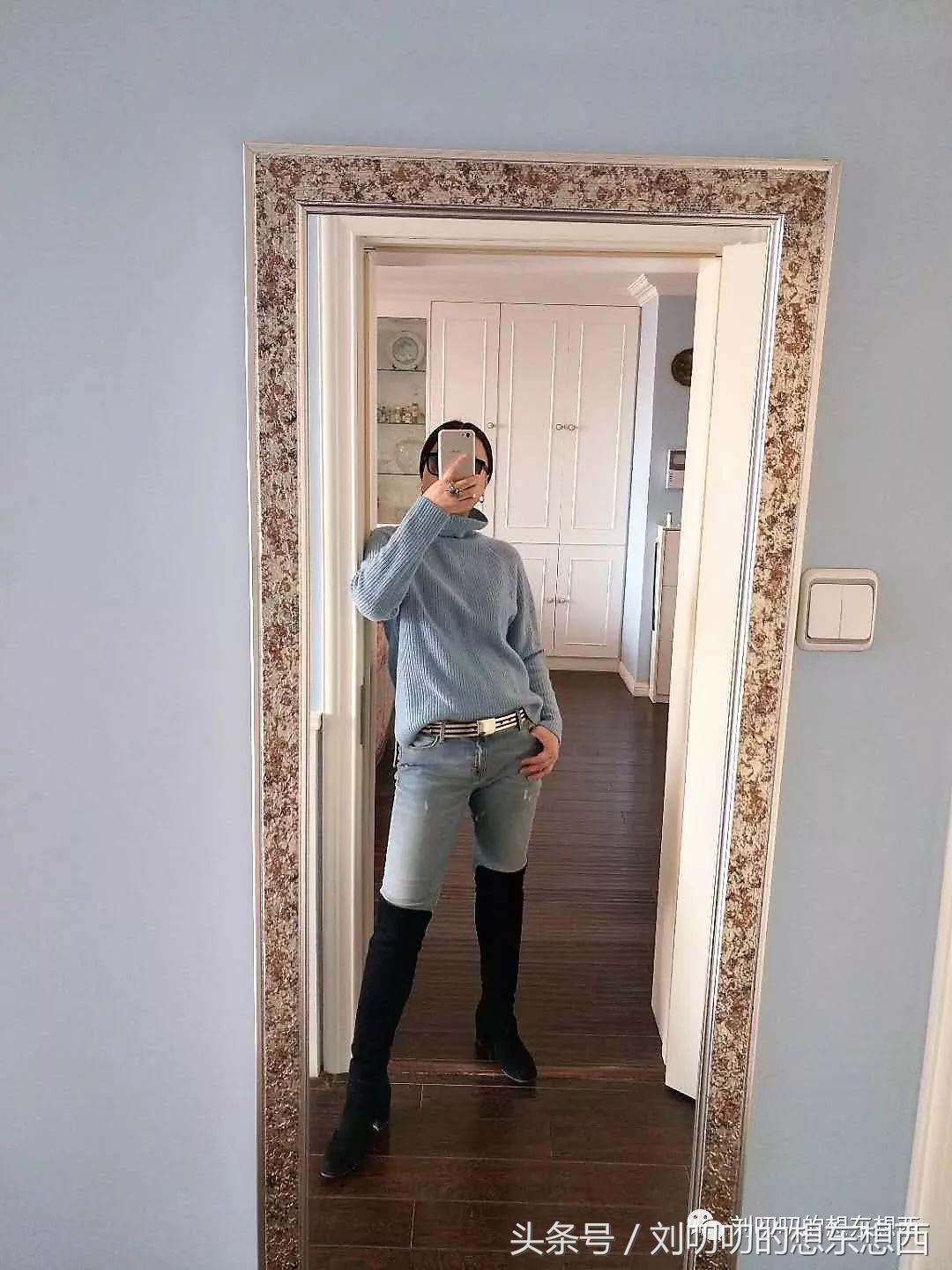 黑look搭配轻松随意,一日一look内搭图片