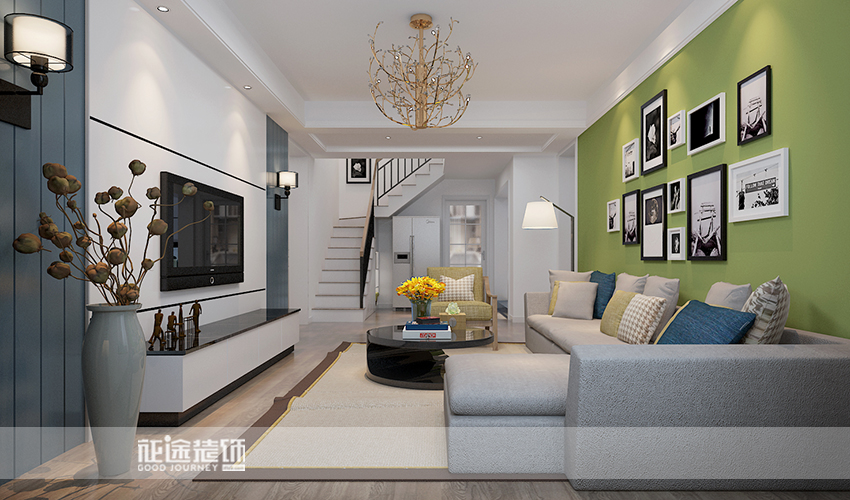 昊天园位置图,鸿璟园现代简约风格装修