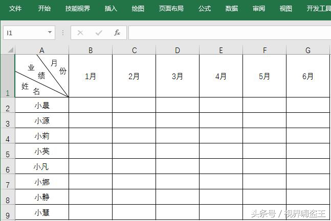 wpsexcel表格斜线表头怎么插入,excel如何插入斜线表头并输入文字