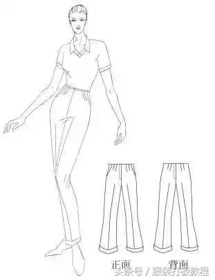 红升服装男式裤子的裁剪视频,大海服装男式直筒裤子裁剪方法