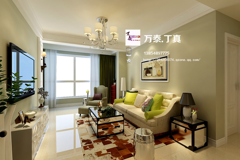 *安泰**宝盛广场—自由不羁来自128平米休闲的浪漫