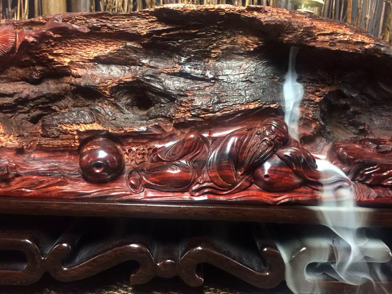 独杆小叶紫檀怎么造型,小叶紫檀有造型的好吗