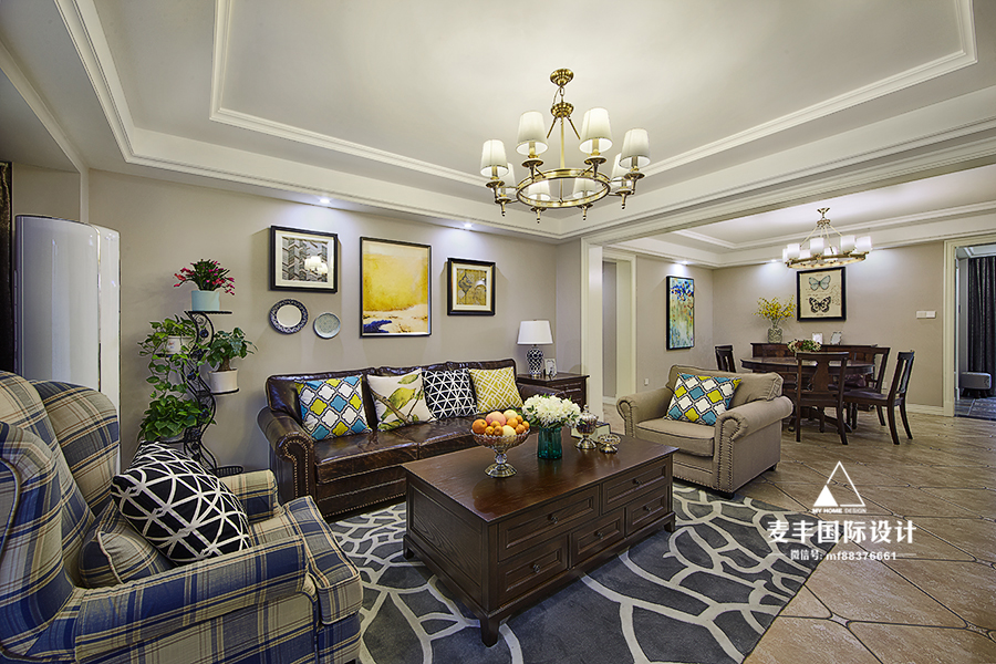 《细水长流》西溪晴雪180㎡简约美式