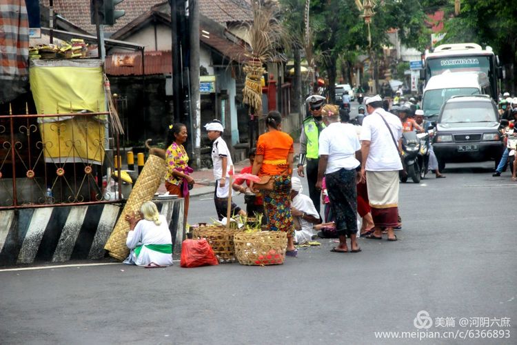 印度尼西亚巴厘岛印度教寺庙,巴厘岛最田园的热带风景