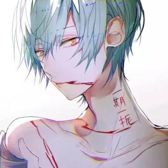 超帅高清男生动漫头像暗黑系,男生帅气忧伤暗黑系动漫头像