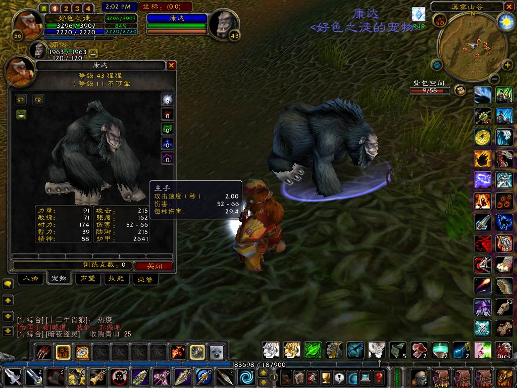 魔兽怀旧服猎人10级的在哪抓宠物,魔兽世界怀旧服tbc猎人宠物加血宏