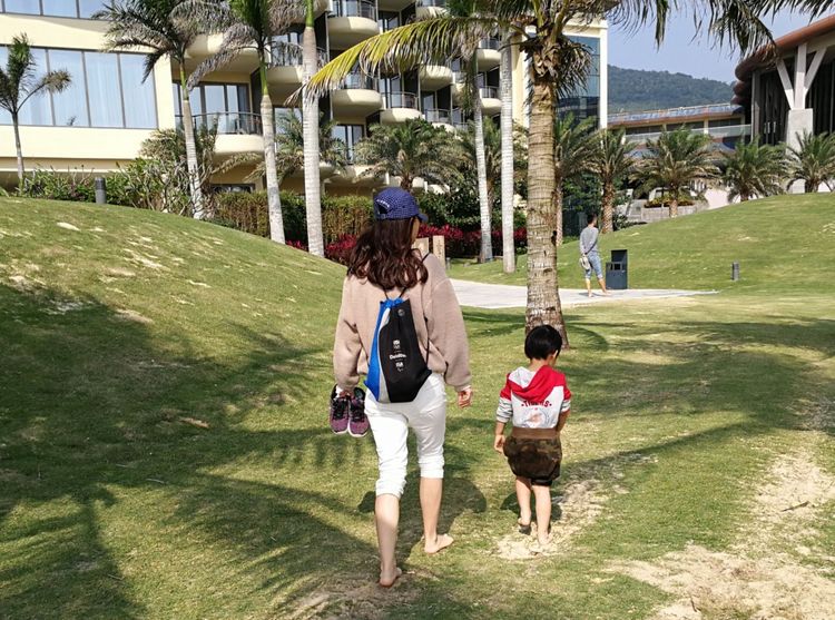 小孙子生活记录,带5岁儿子去海岛旅游的文章