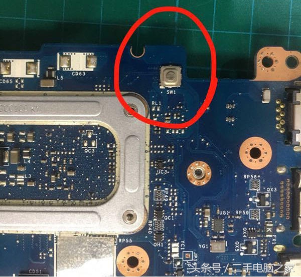 二手dellxps1702x笔记本,维修进水烧坏的戴尔笔记本