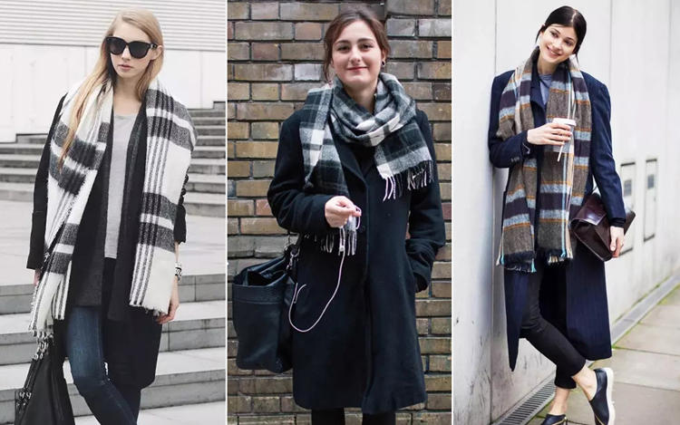 佛系着装真的很重要,森系穿搭围巾