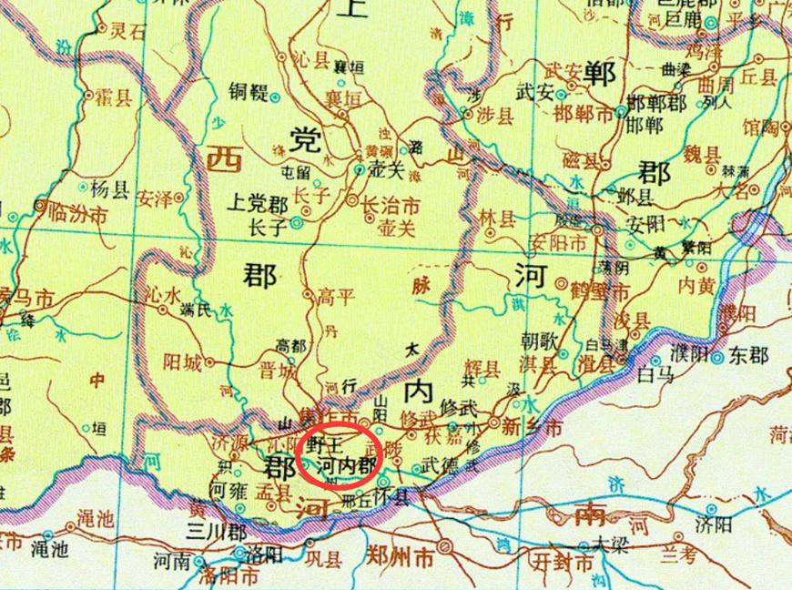 河南沁阳市----古称覃怀、野王、河内