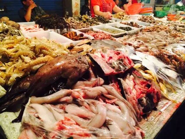 宁波海鲜夜排档一条街象山,宁波滨江夜排档