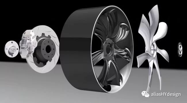 科技与美感并存轮毂设计合集AliasHYDesign分享