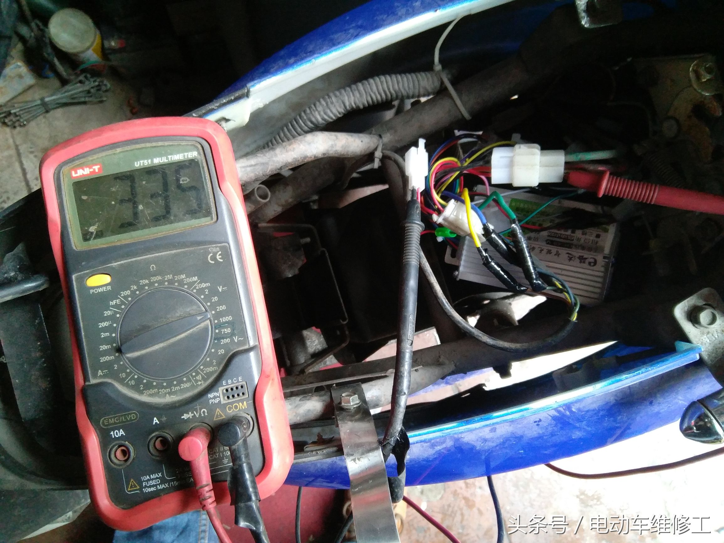 电动车显示99公里但是不走怎么修,电动车不走的原因及修理视频