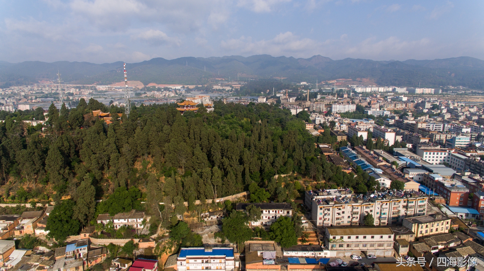 昆明晋宁郑和故里,郑和故里昆阳普照寺风光图片