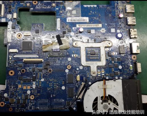 联想G480进水无法开机，双显卡无供电，看师傅是如何维修的！