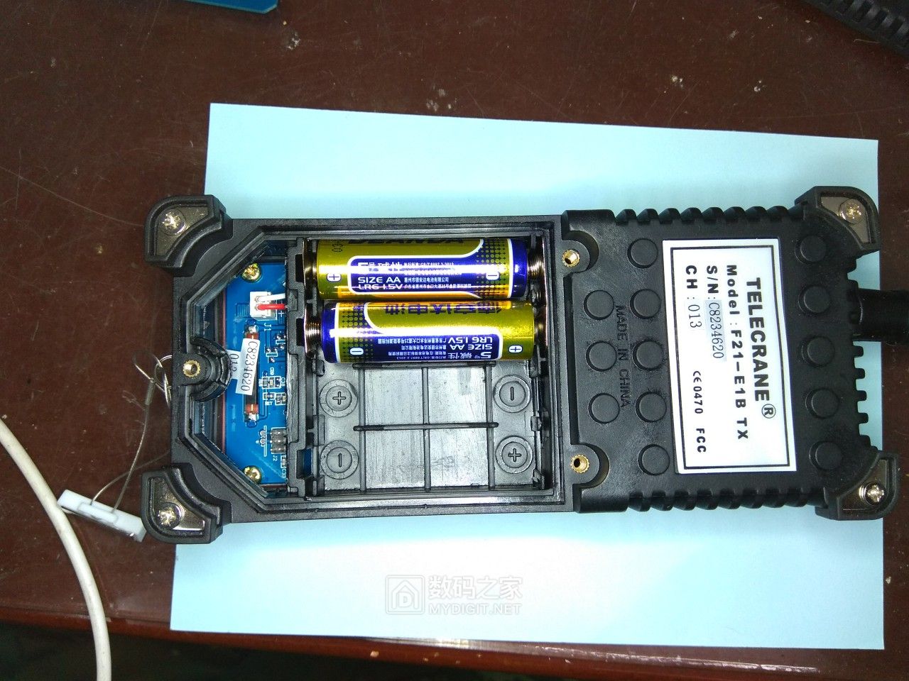 遥控车更改遥控器电路,工业无线遥控器f21-4s接线方法