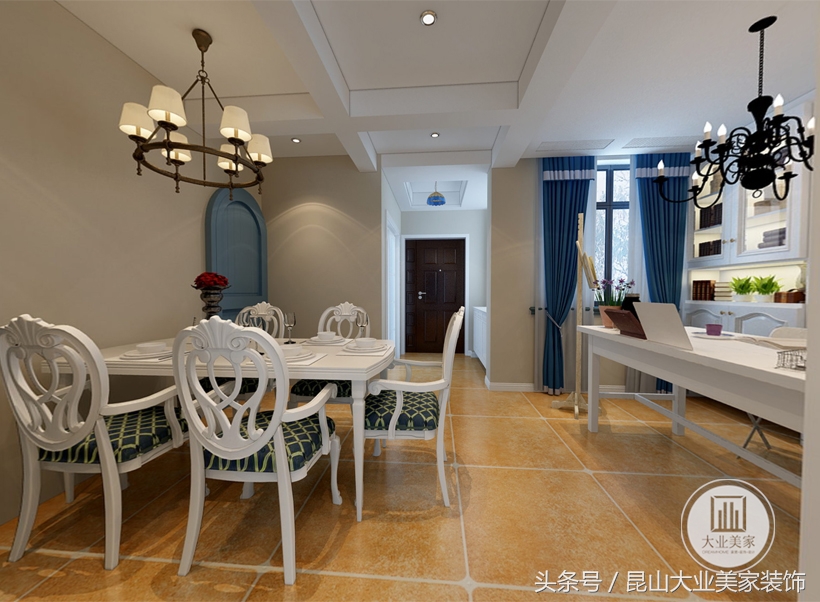 昆山美式中式装修风格案例,昆山新城天地装修效果图