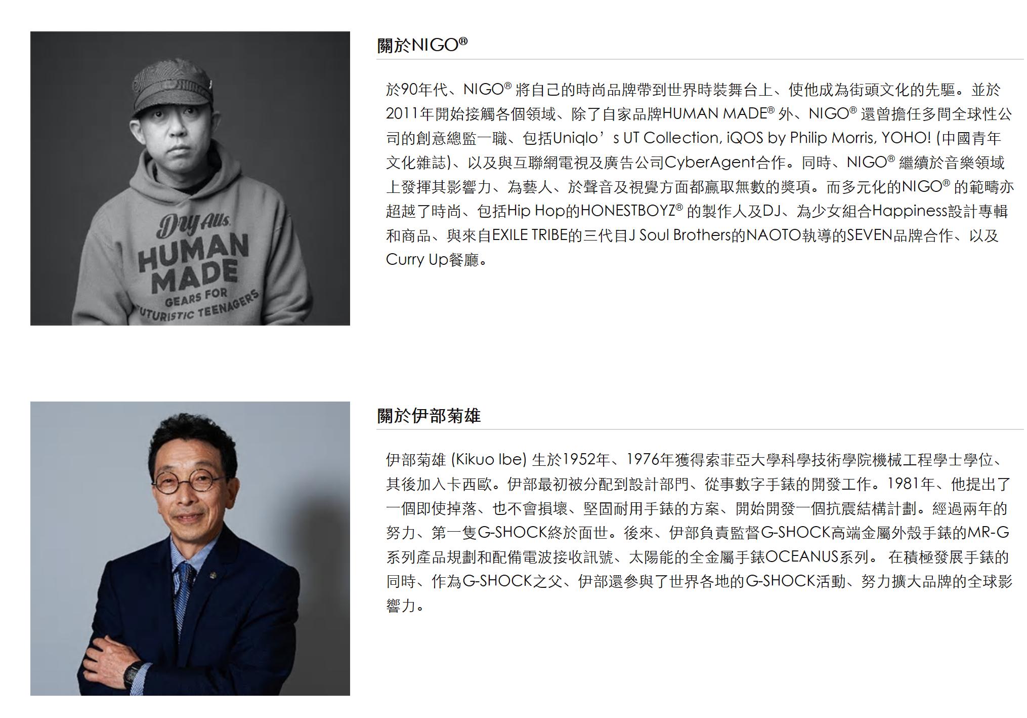 仅35枚NIGO×伊部菊雄G-SHOCK35周年限定表款发布